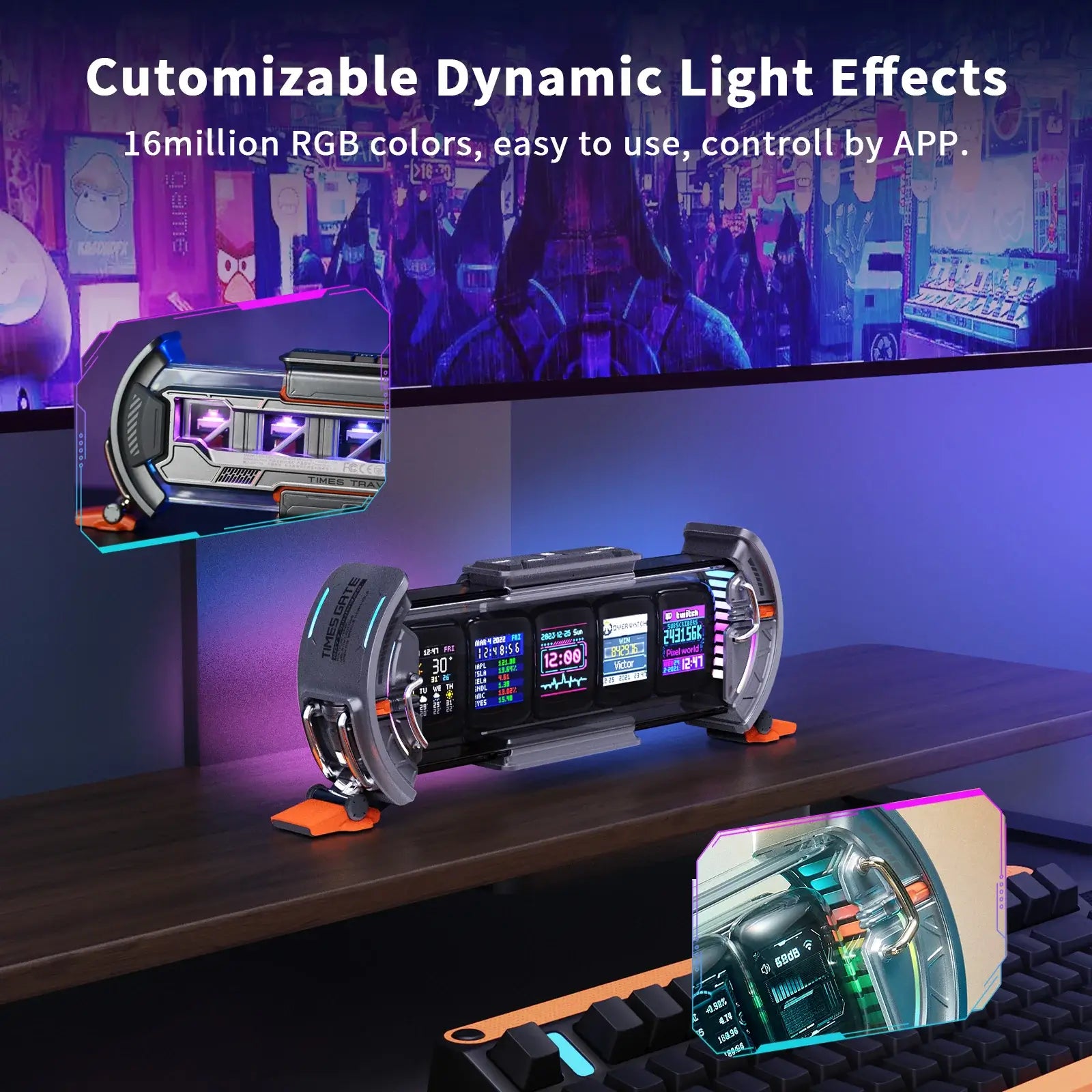 Divoom Times Gate Pixel Art Display