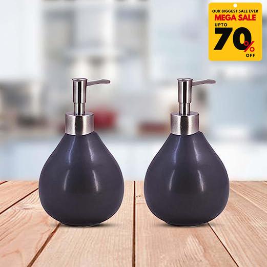 Ceramic Oval Shape Soap Dispenser-DIVERSITY