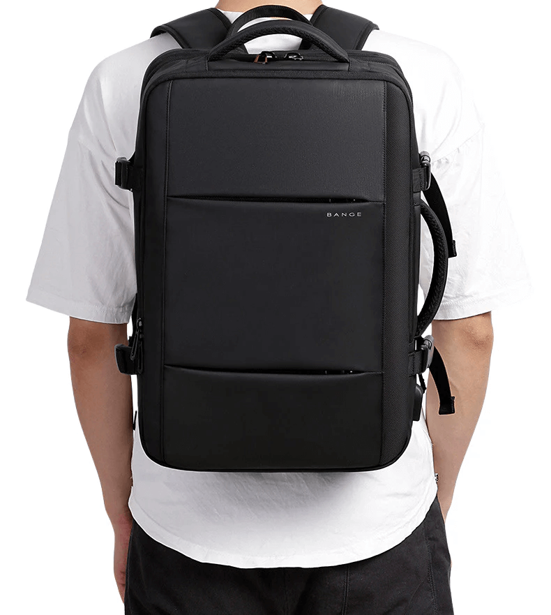 BANGE Digital Nomad Travel Backpack - Black-DIVERSITY