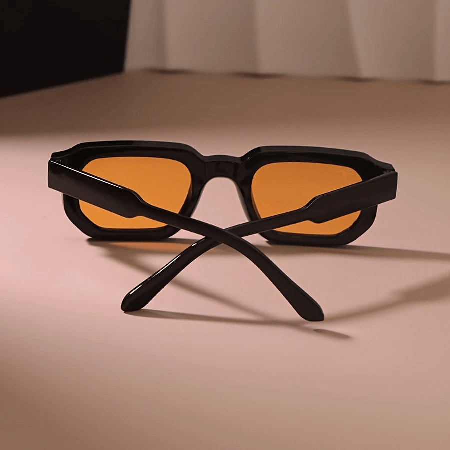Modern Square Luxe Sunglasses - Sunset Tint