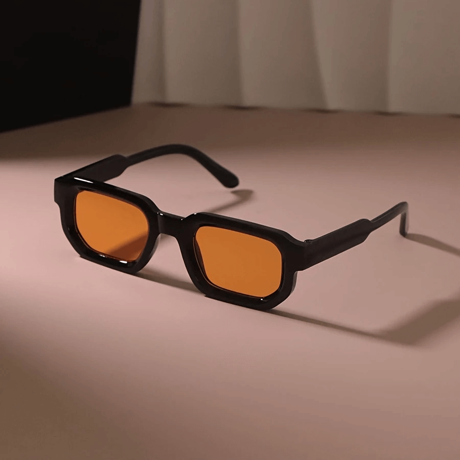 Modern Square Luxe Sunglasses - Sunset Tint