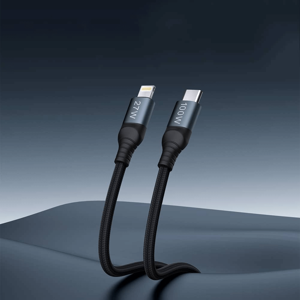 NILLKIN DualPower 2 in 1 Charging Cable Type-C to Type-C 100W & Lightning 27W