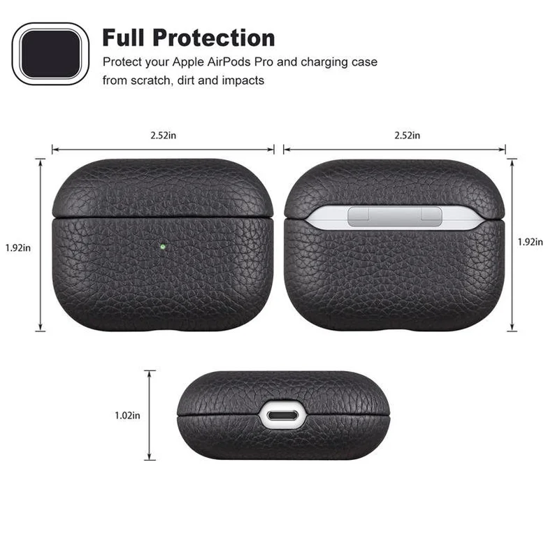 Faux Leather AirPods Case