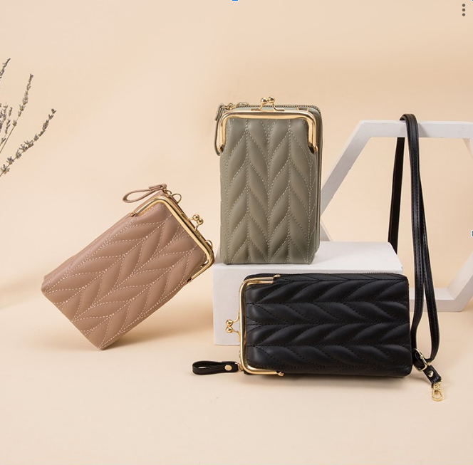 Gold leather crossbody bag hot sale