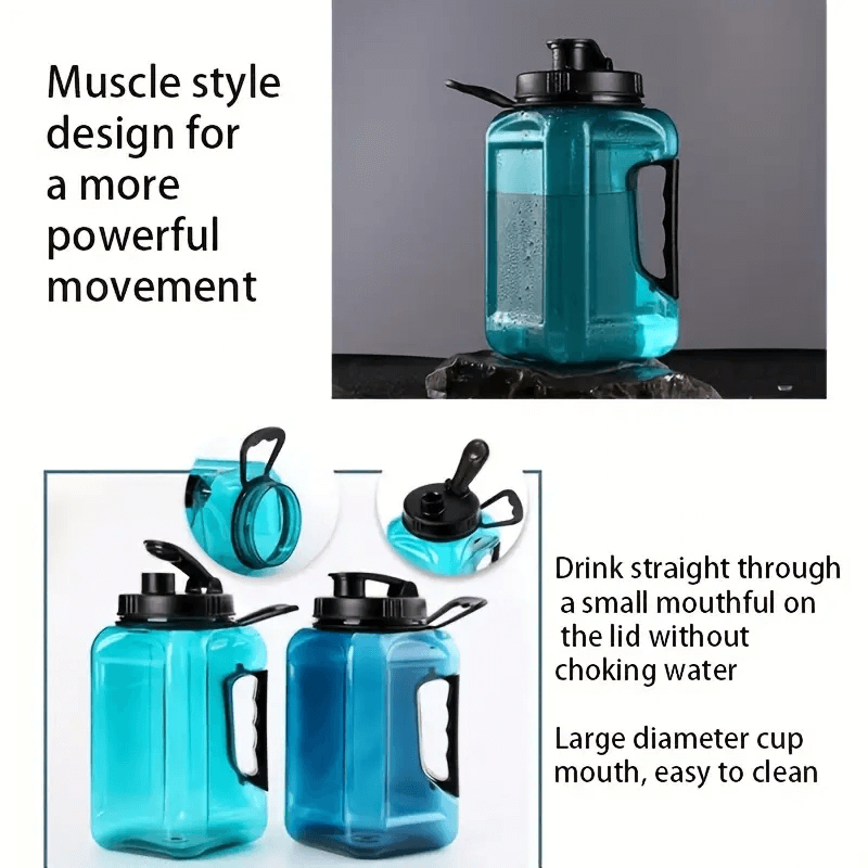2.4L Large Capacity Water Jug - Blue