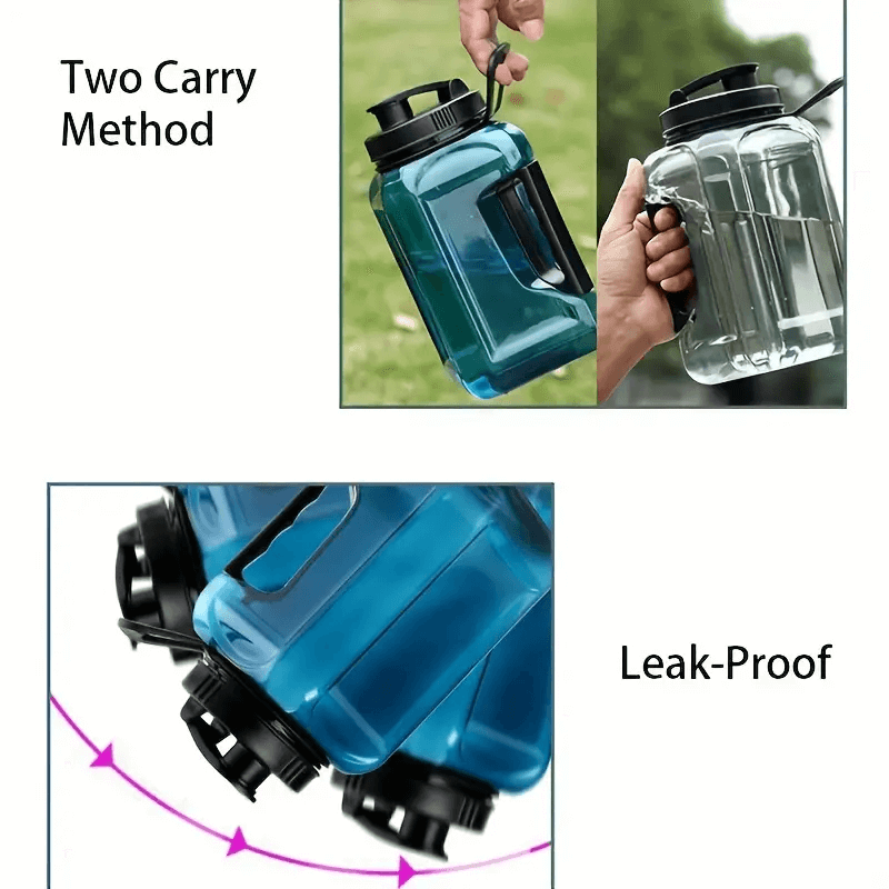 2.4L Large Capacity Water Jug - Blue