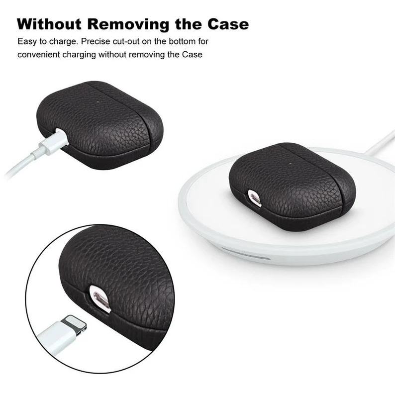Faux Leather AirPods Case