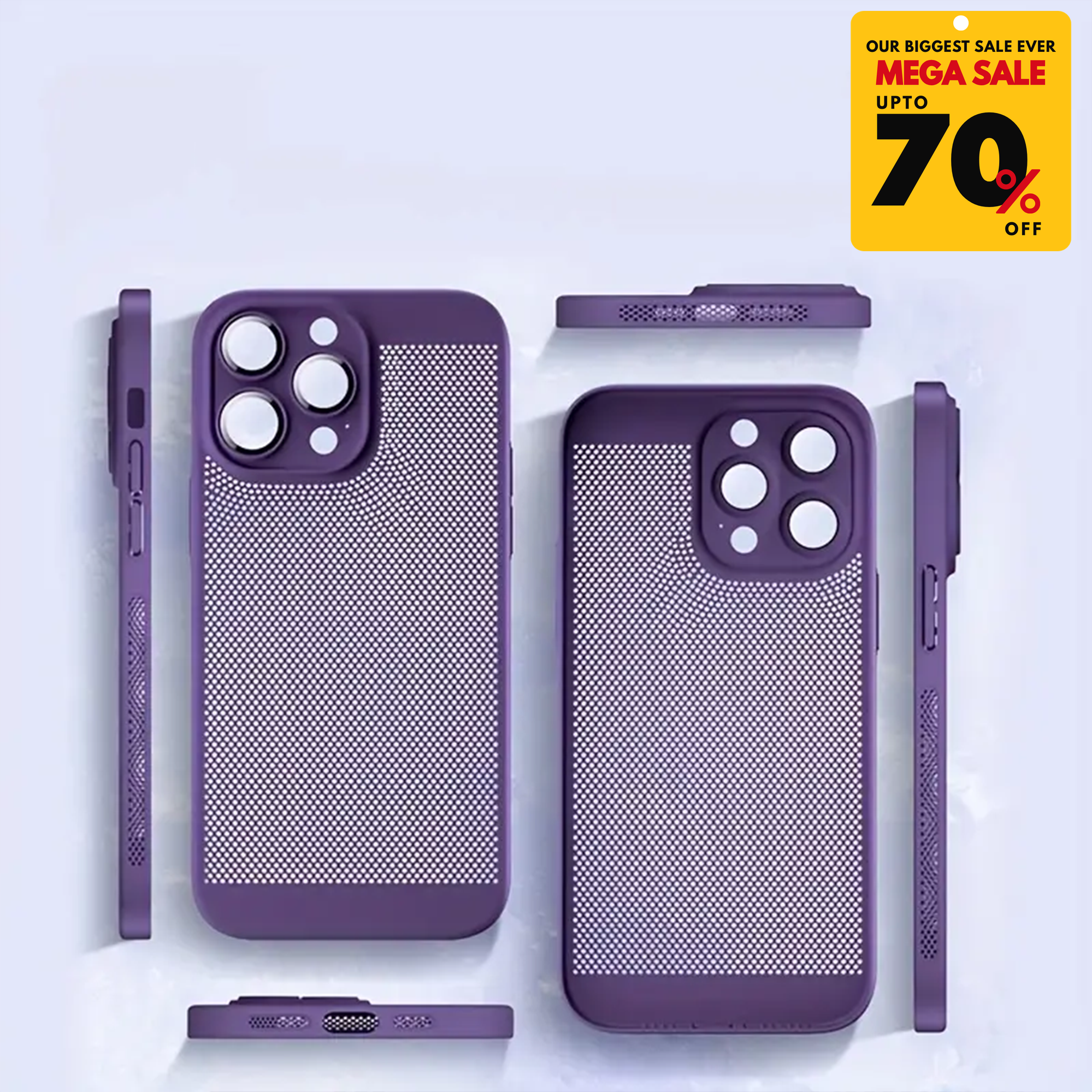 Luxury Breathable Mesh Phone Case-DIVERSITY