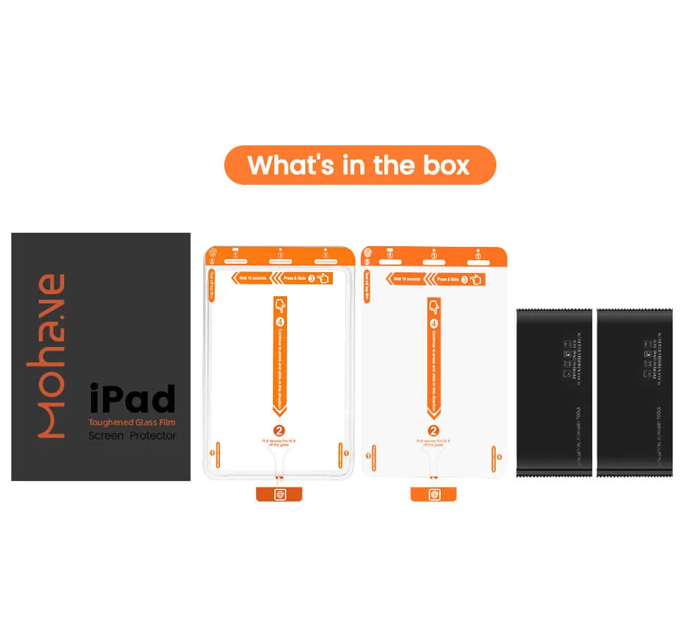 iPad EZ Glass Screen Protector With Applicator