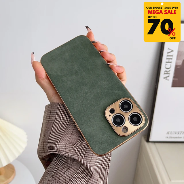 Suede Leather iPhone Case-DIVERSITY