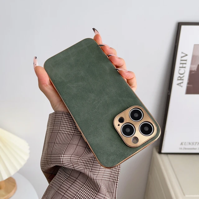 Suede Leather iPhone Case-DIVERSITY