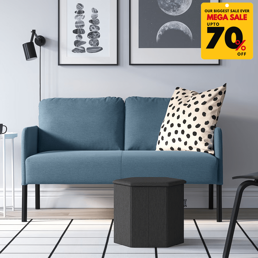 IKEA - Pouffe With Storage-DIVERSITY