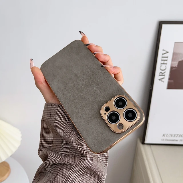 Suede Leather iPhone Case-DIVERSITY