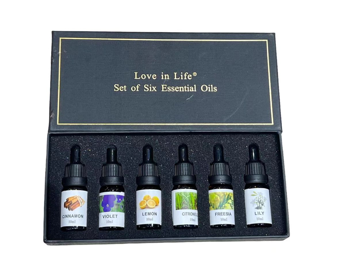 Aromatherapy Essential Oils - Set of 6