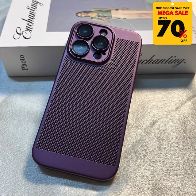 Luxury Breathable Mesh Phone Case-DIVERSITY