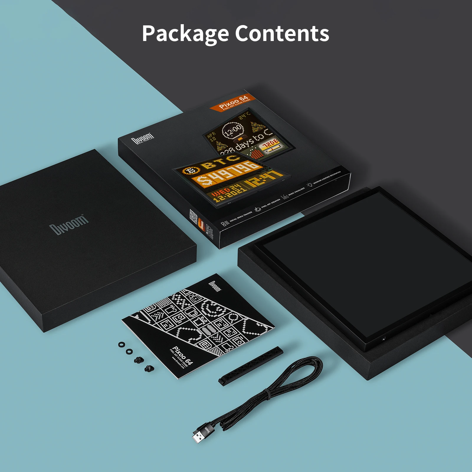 Divoom Pixoo64 Pixel Art LED Display