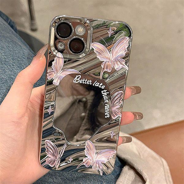 Butterfly Mirror iPhone Case