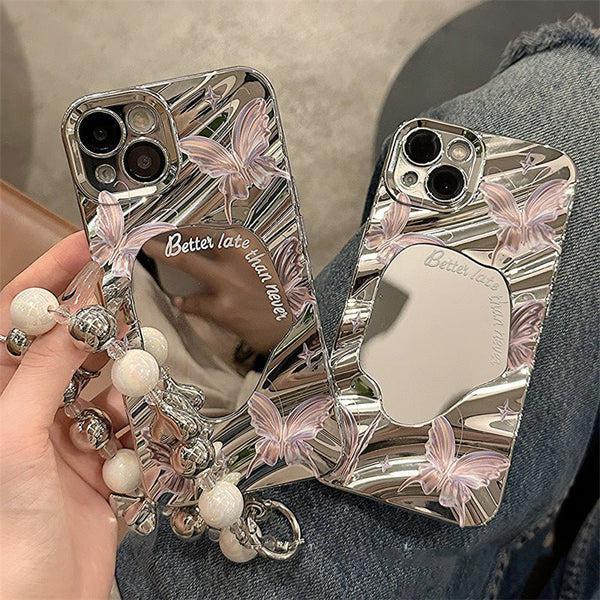 Butterfly Mirror iPhone Case