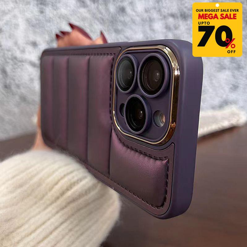 Golden Lens Puffer iPhone Case-DIVERSITY