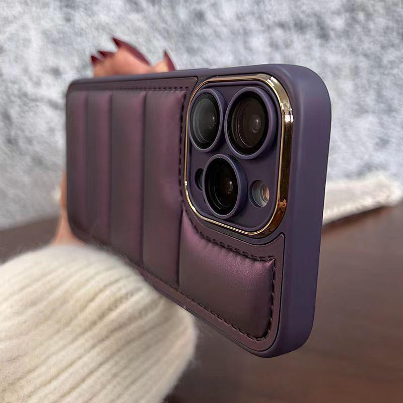 Golden Lens Puffer iPhone Case-DIVERSITY
