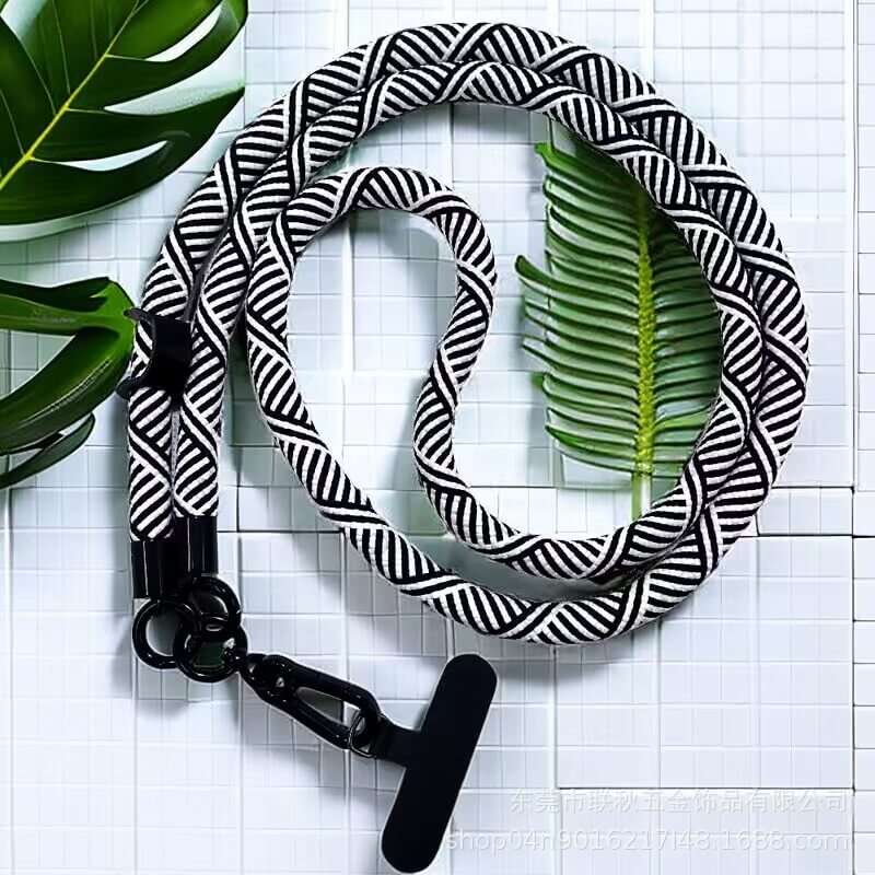 Classic Stripe Lanyard Strap For Phone Case