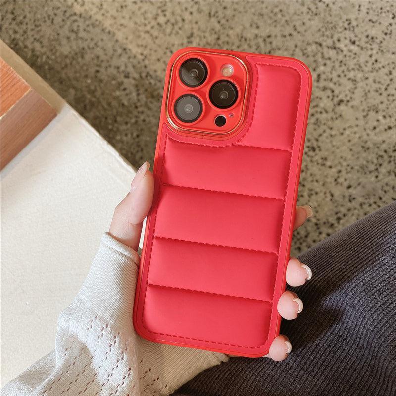 Golden Lens Puffer iPhone Case-DIVERSITY