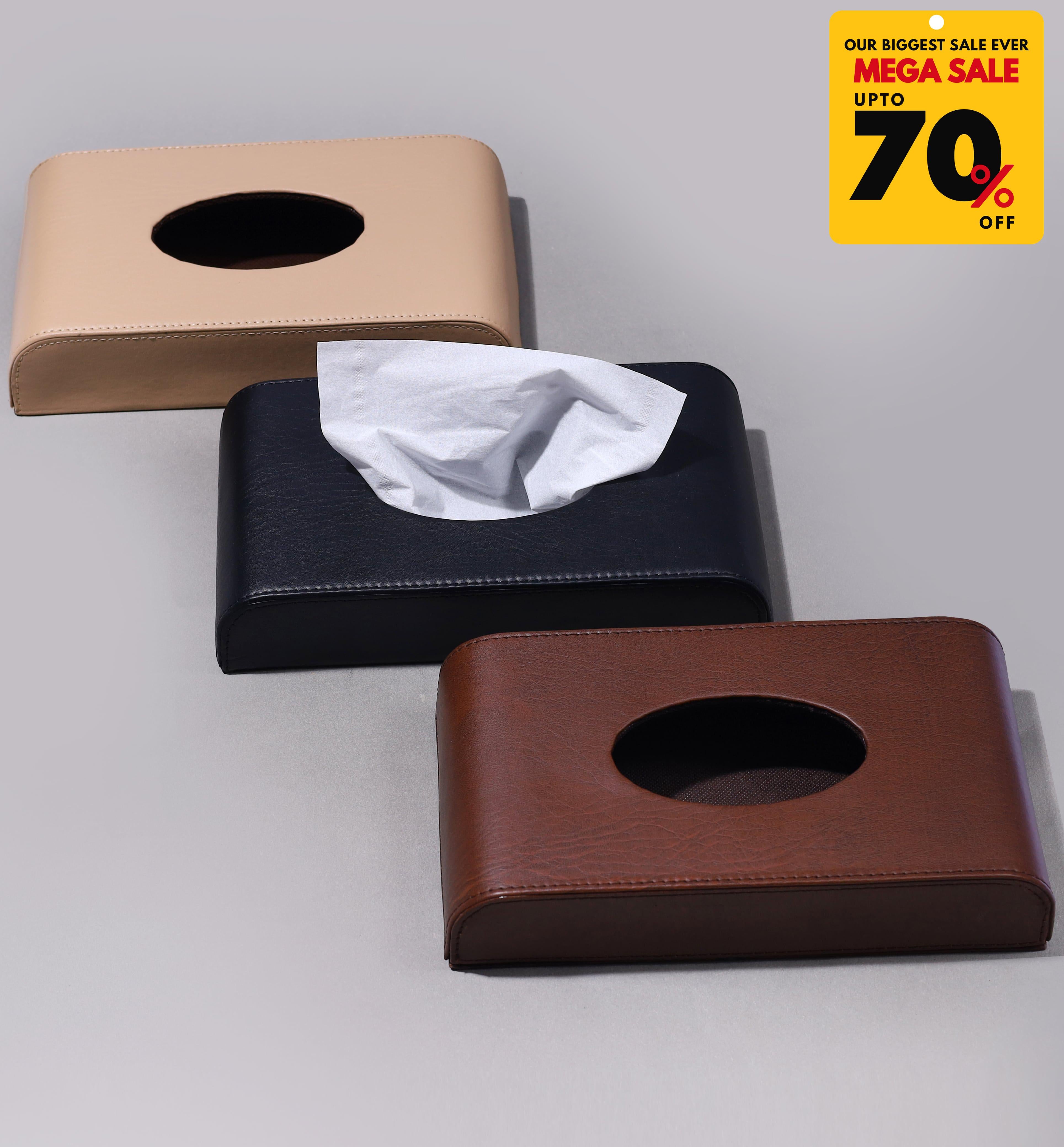 Premium PU Leather Tissue Box-DIVERSITY