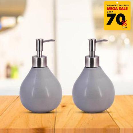 Ceramic Oval Shape Soap Dispenser-DIVERSITY