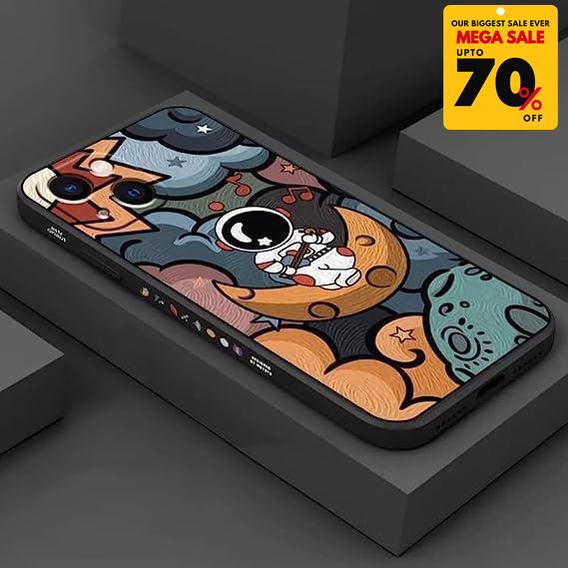 Astronaut Silicone iPhone Case-DIVERSITY