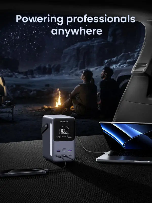 UGREEN 48000mAh 300W Power Bank With Smart Digital Display Lighting and SOS Mode
