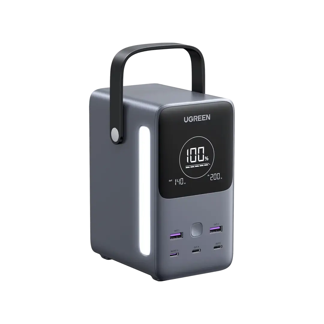UGREEN 48000mAh 300W Power Bank With Smart Digital Display Lighting and SOS Mode