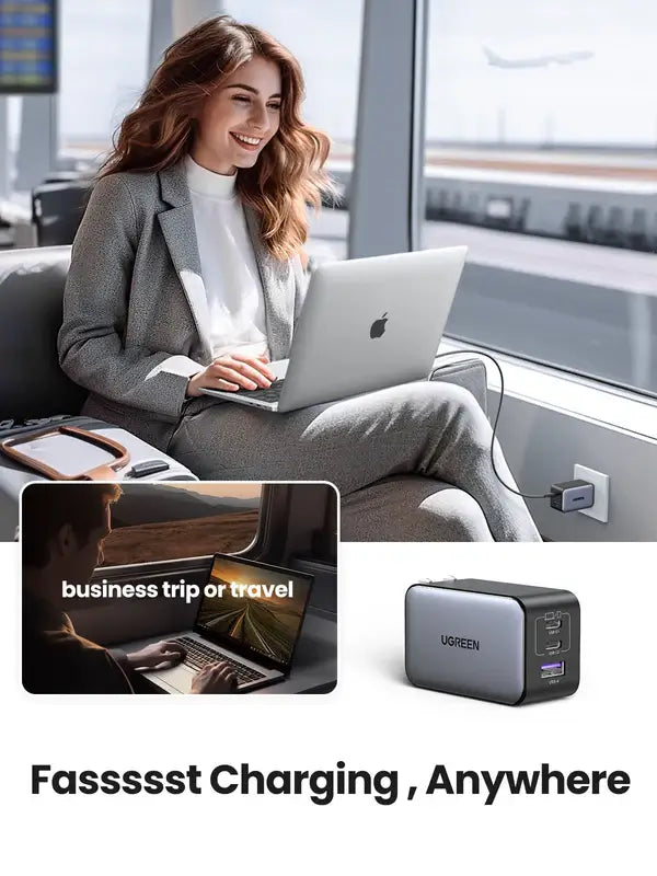 UGREEN 65W 3 Port GaN Charger