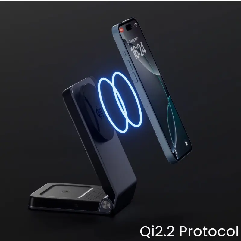 3-in-1 Foldable Magnetic 25W Wireless Charger