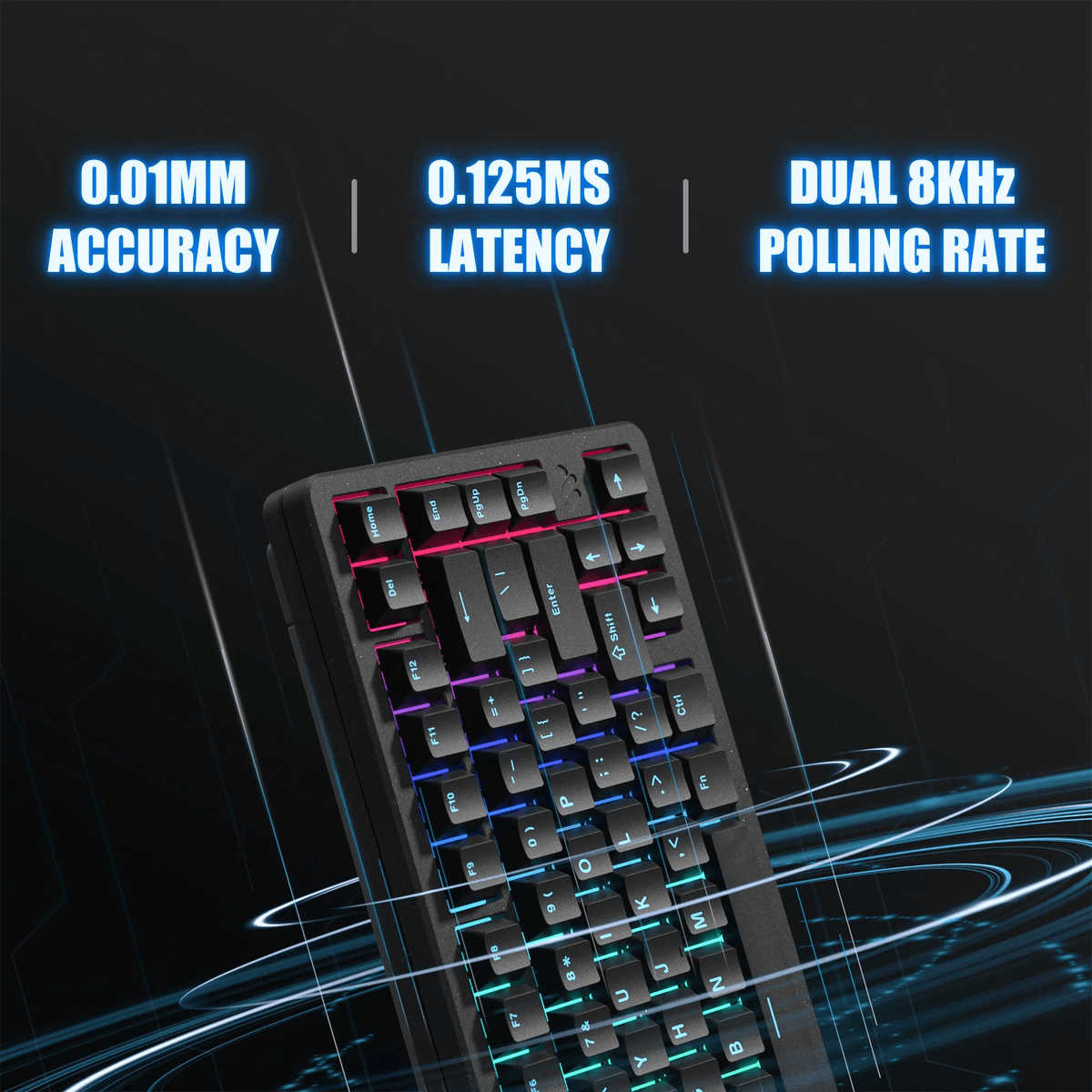 WOMIER SK75 TMR Wireless Magnetic Switch Keyboard