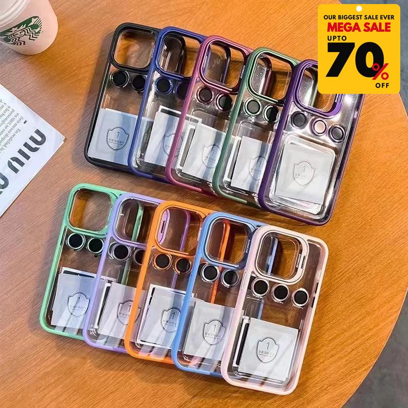 Transparent Lens Ring iPhone Case-DIVERSITY