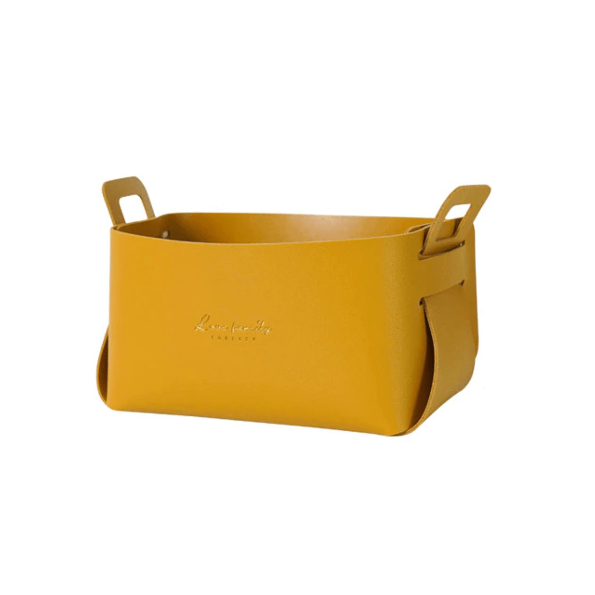 Faux Leather Nordic Storage Basket - DIVERSITY