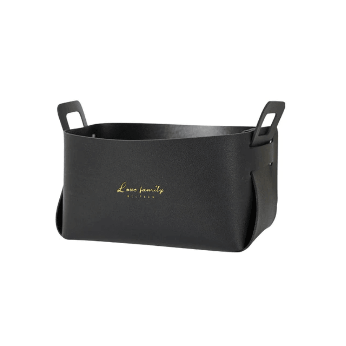 Faux Leather Nordic Storage Basket - DIVERSITY