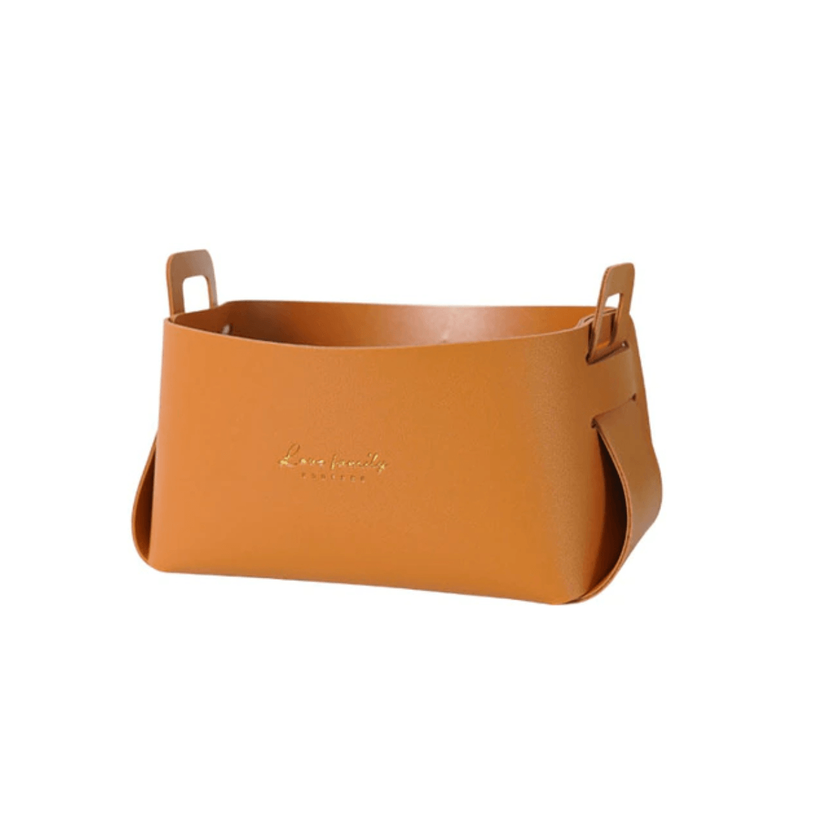 Faux Leather Nordic Storage Basket - DIVERSITY