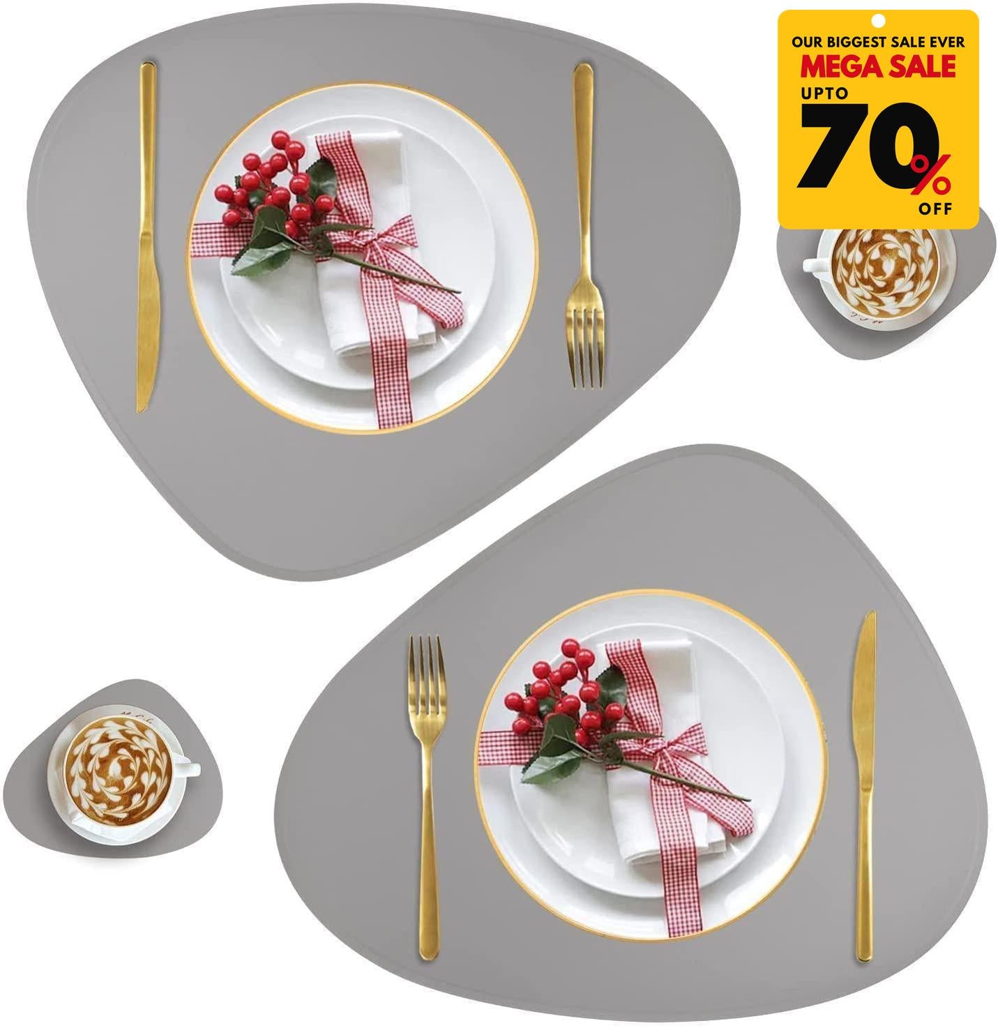 Faux Leather Placemats - DIVERSITY