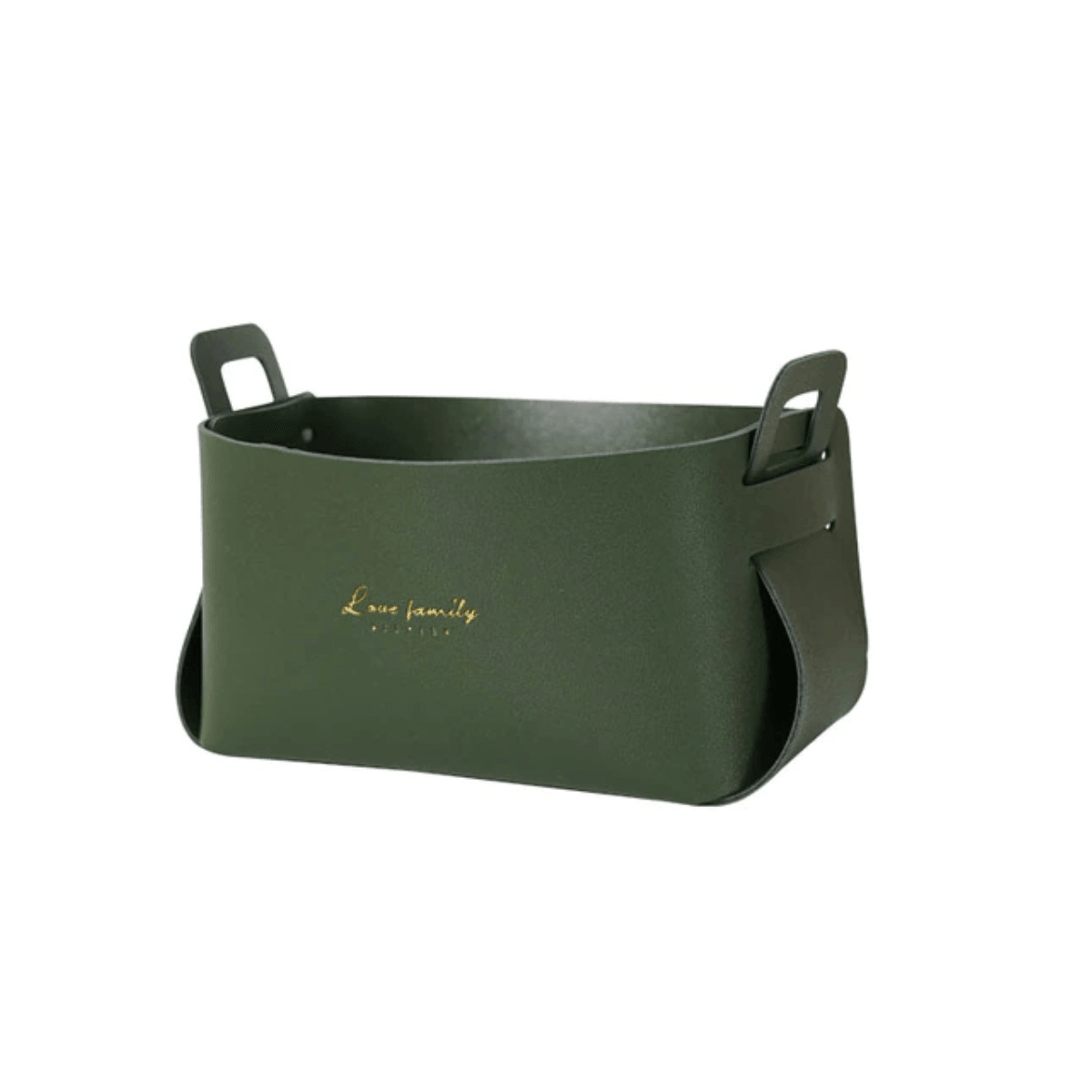 Faux Leather Nordic Storage Basket - DIVERSITY