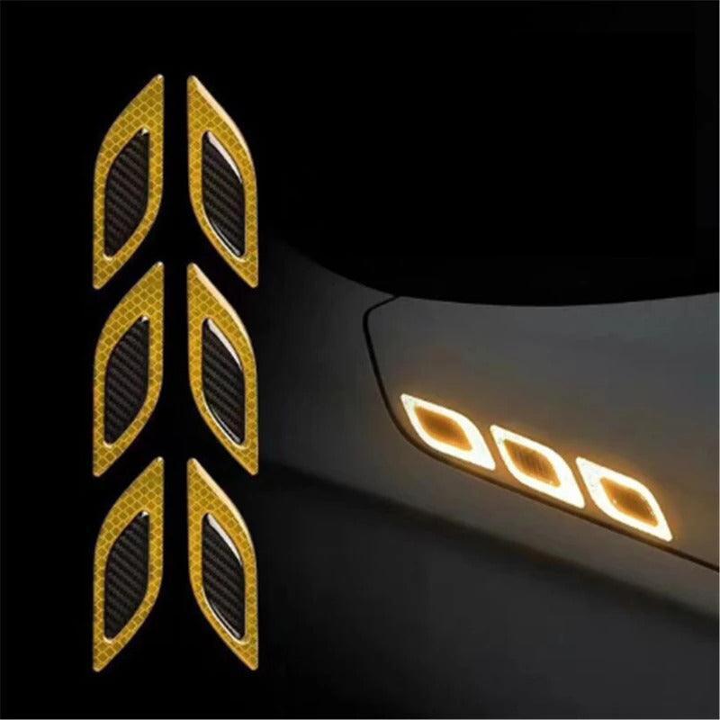 Reflective 6 PCS Car Sticker - DIVERSITY