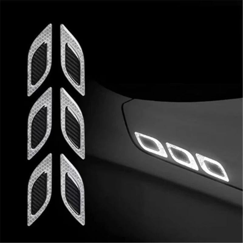 Reflective 6 PCS Car Sticker - DIVERSITY