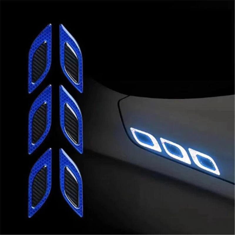 Reflective 6 PCS Car Sticker - DIVERSITY