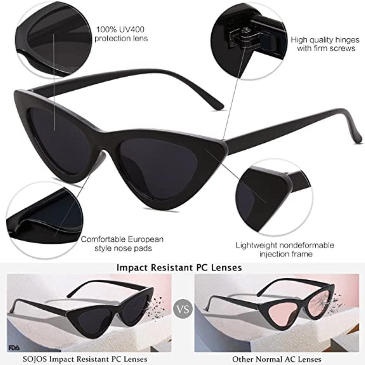 Vintage Cat Eye Sunglasses-DIVERSITY