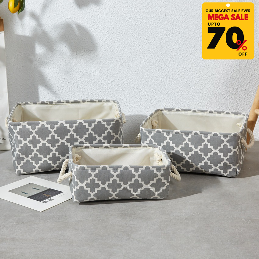 Foldable Fabric Storage Baskets-DIVERSITY