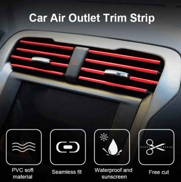 Car AC Decor Strip (10 PCS / PACK) - DIVERSITY