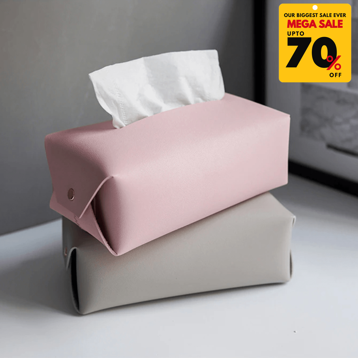 PU Leather Tissue Box - DIVERSITY