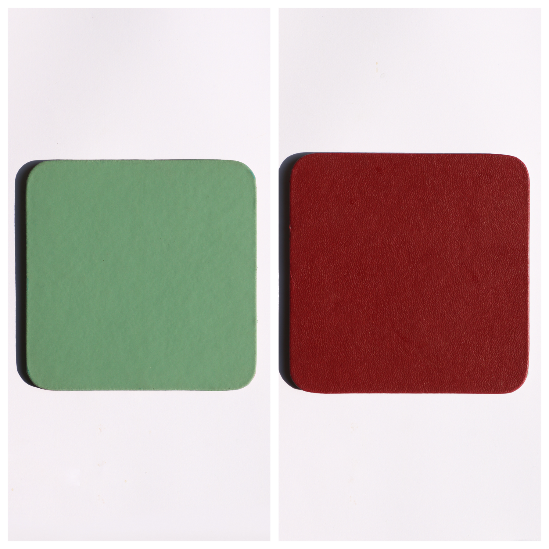 Double Sided Leather Coaster