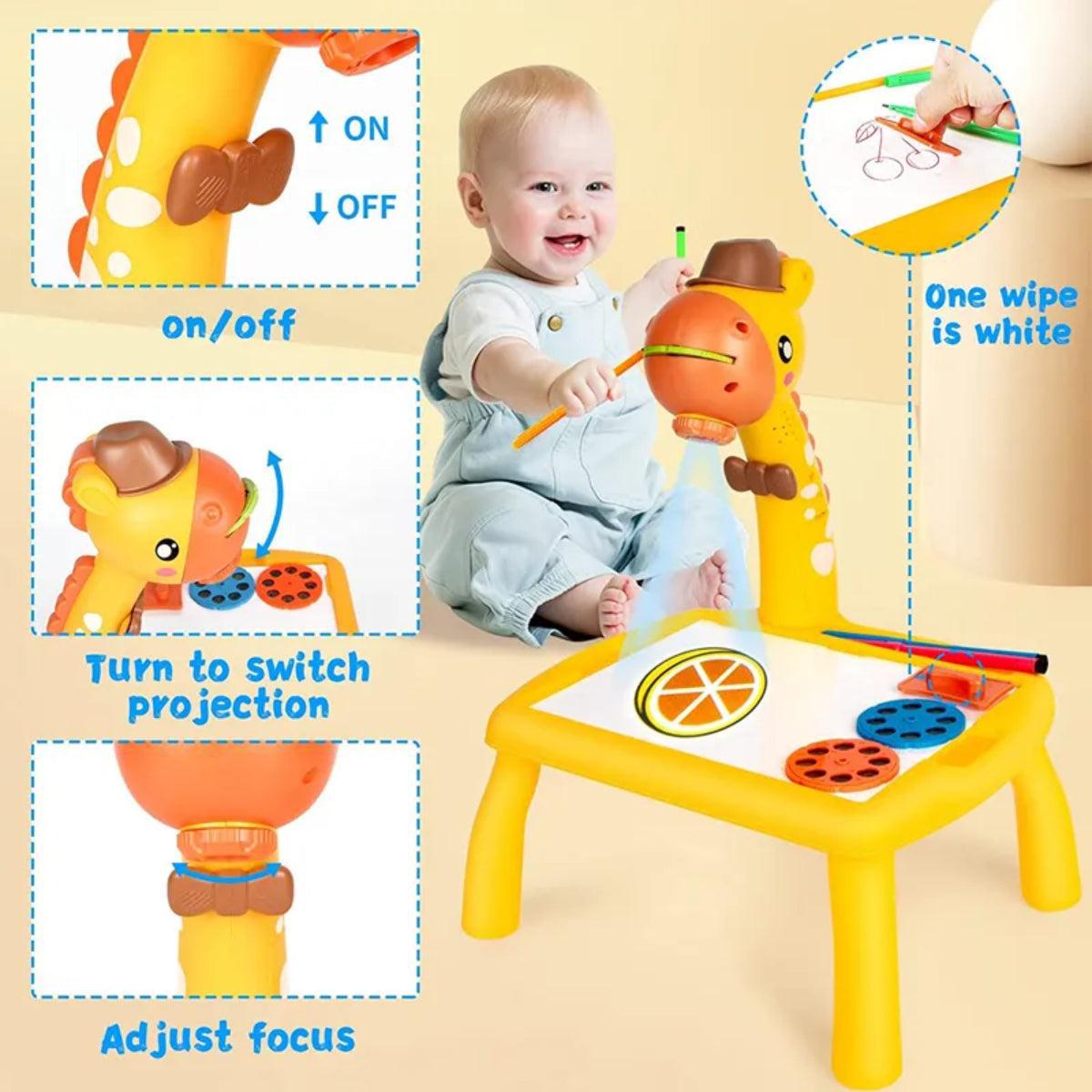 Kids Drawing Projection Desk