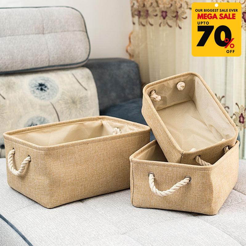 Foldable Fabric Storage Baskets-DIVERSITY